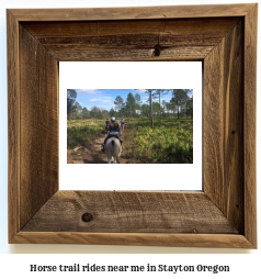 horse trail rides near me in Stayton, Oregon